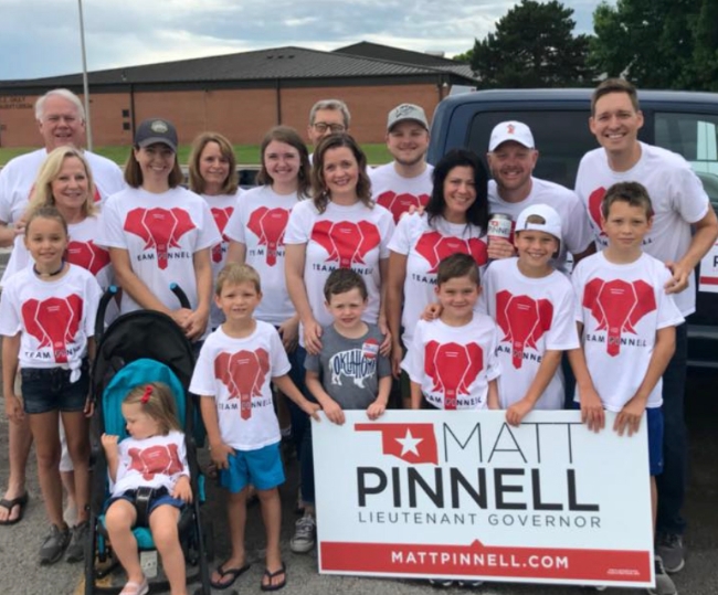 Matt Pinnell is pro-families and pro-life
